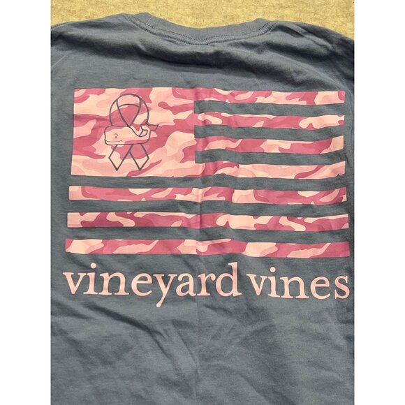 Vineyard Vines Long Sleeve Crewneck Breast Cancer Awareness T-shirt XS - Picture 5 of 9